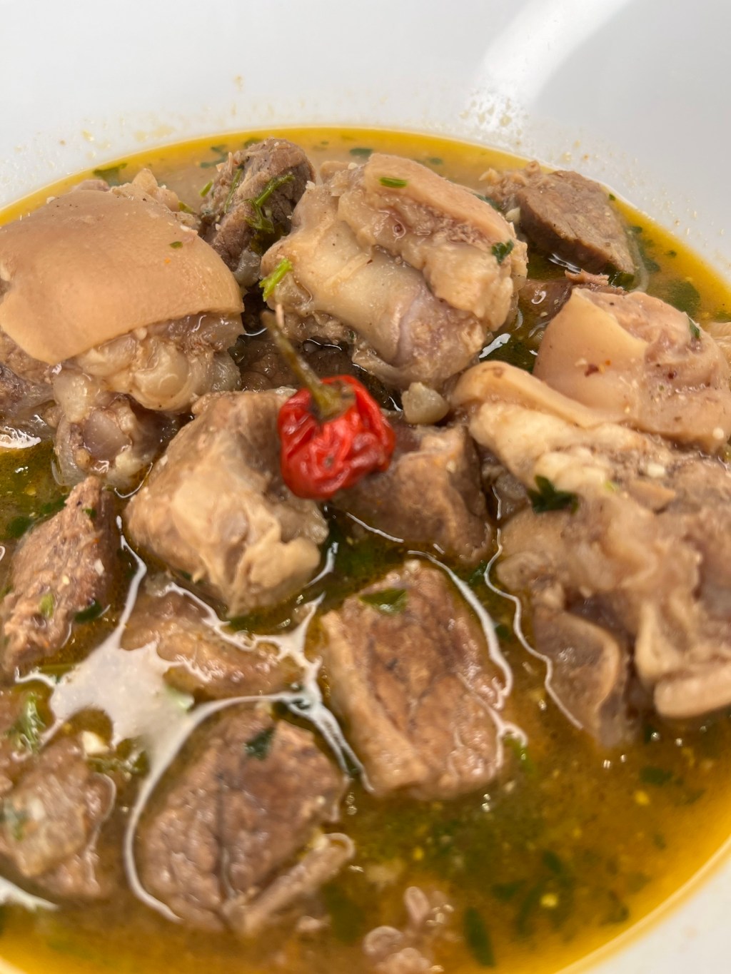 My interpretation of African Pepper&nbsp;Soup.