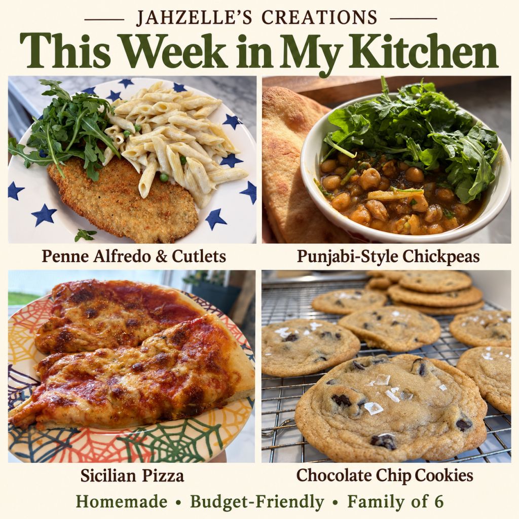 A Frugal Week in My Kitchen: Homemade Meals for Our Family of Six
